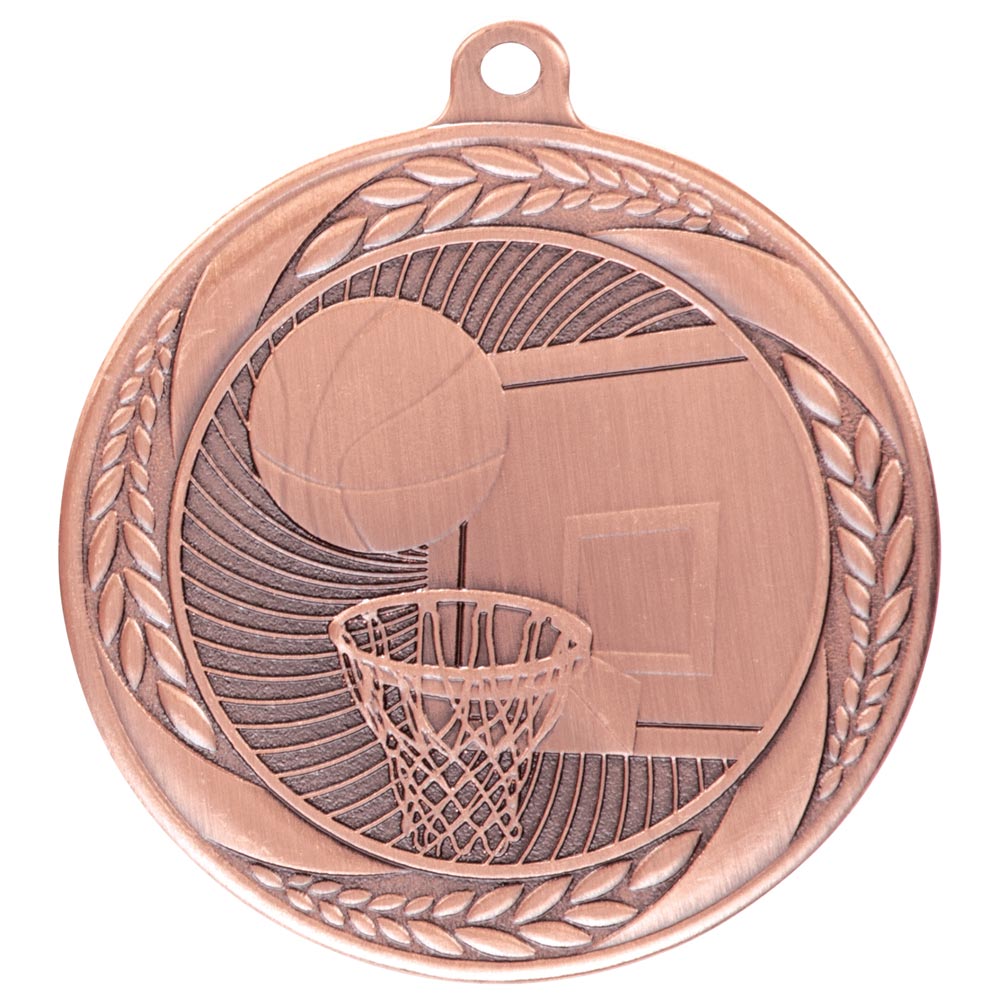 Typhoon Basketball Medal Bronze -MM20440