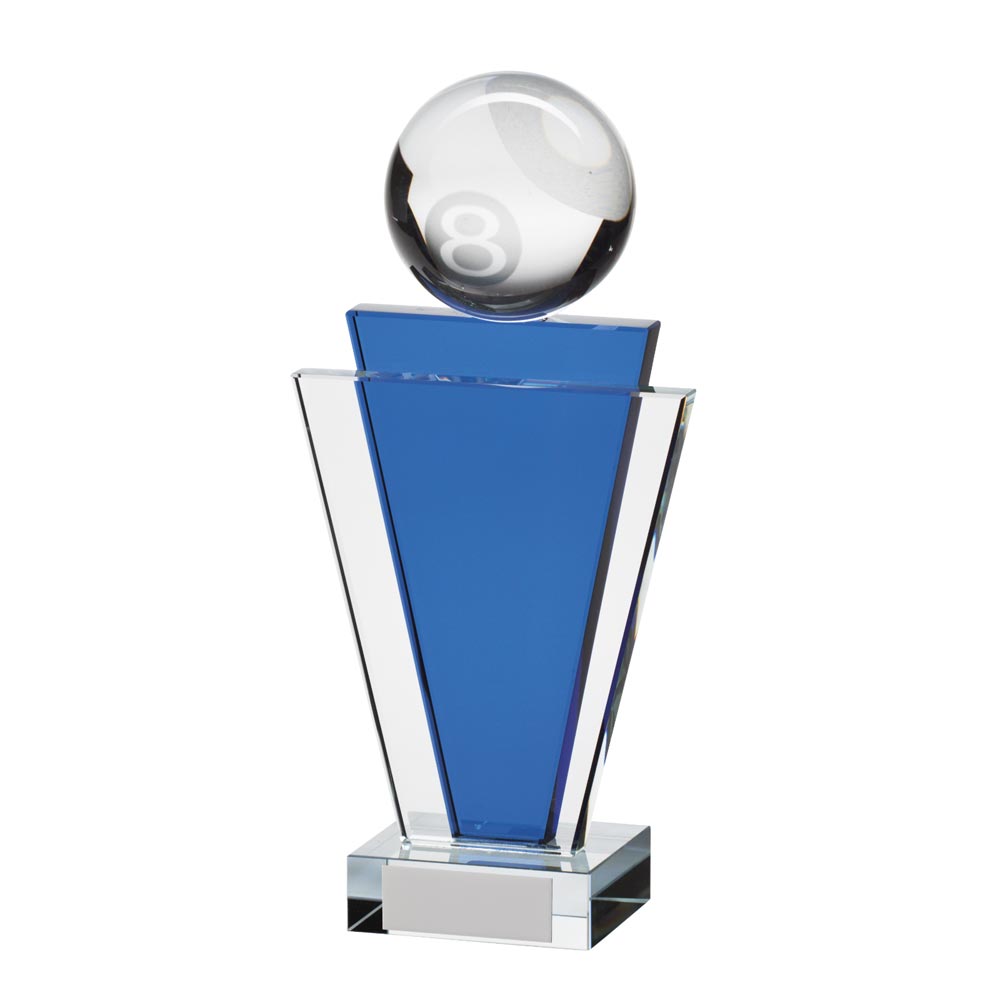 Gauntlet Pool Glass Award - 200mm