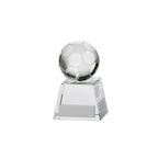 Voyager Football Crystal Award - 95mm