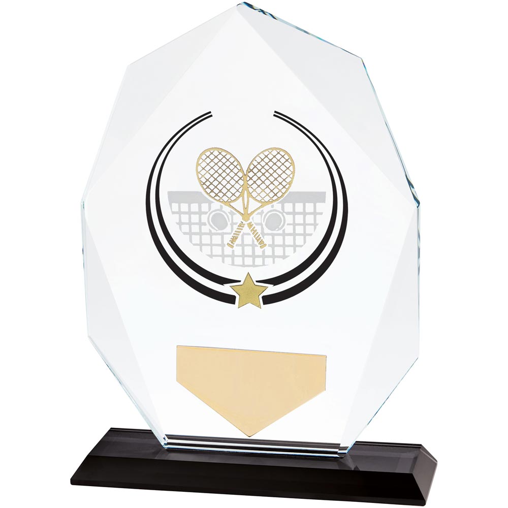 Glacier Tennis Glass Award - 160mm