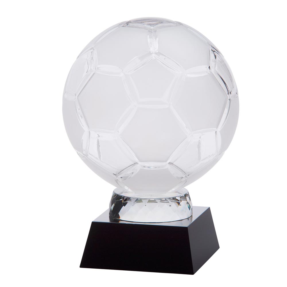 Empire 3D Football Crystal Award - 270mm