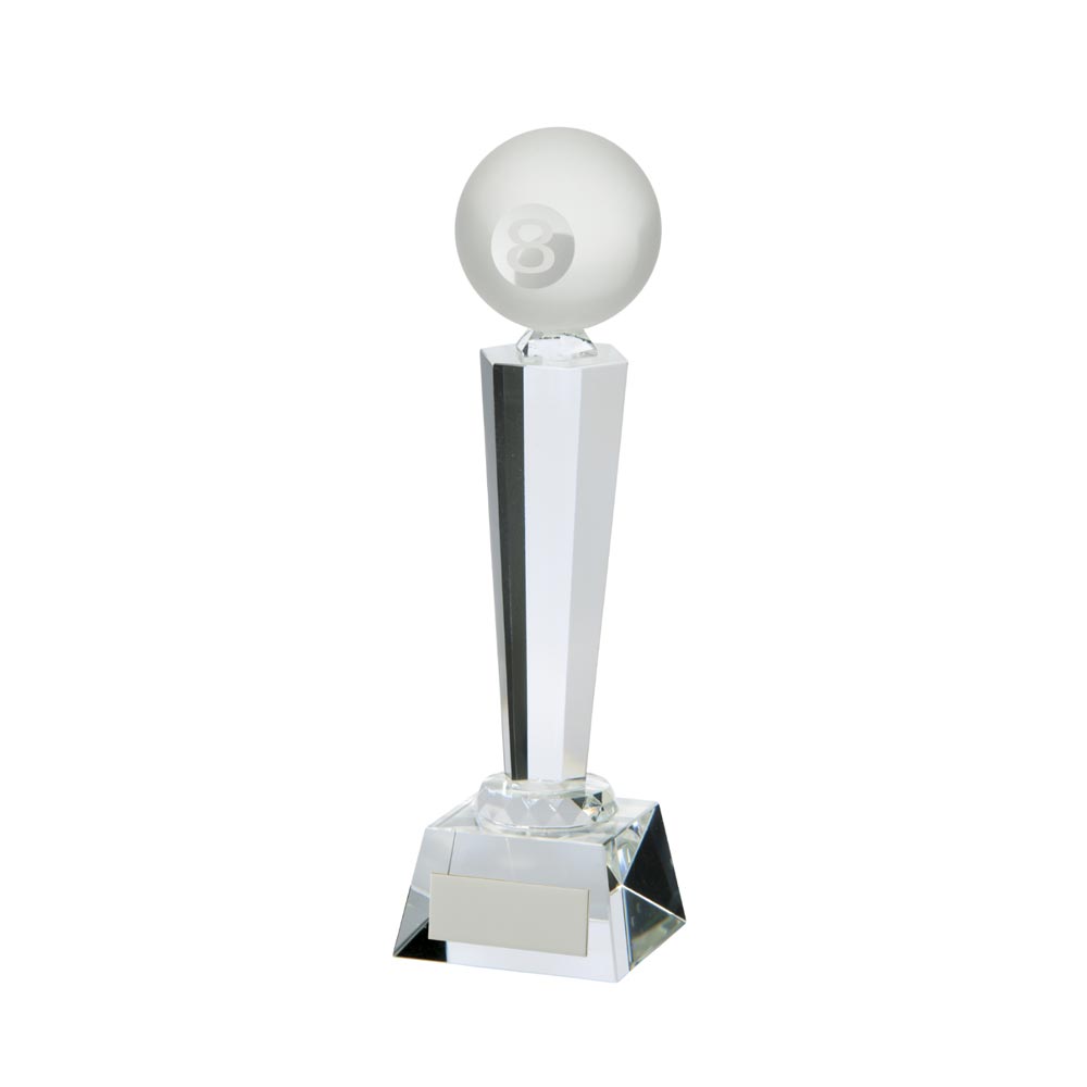 Interceptor Pool Crystal Award - 255mm