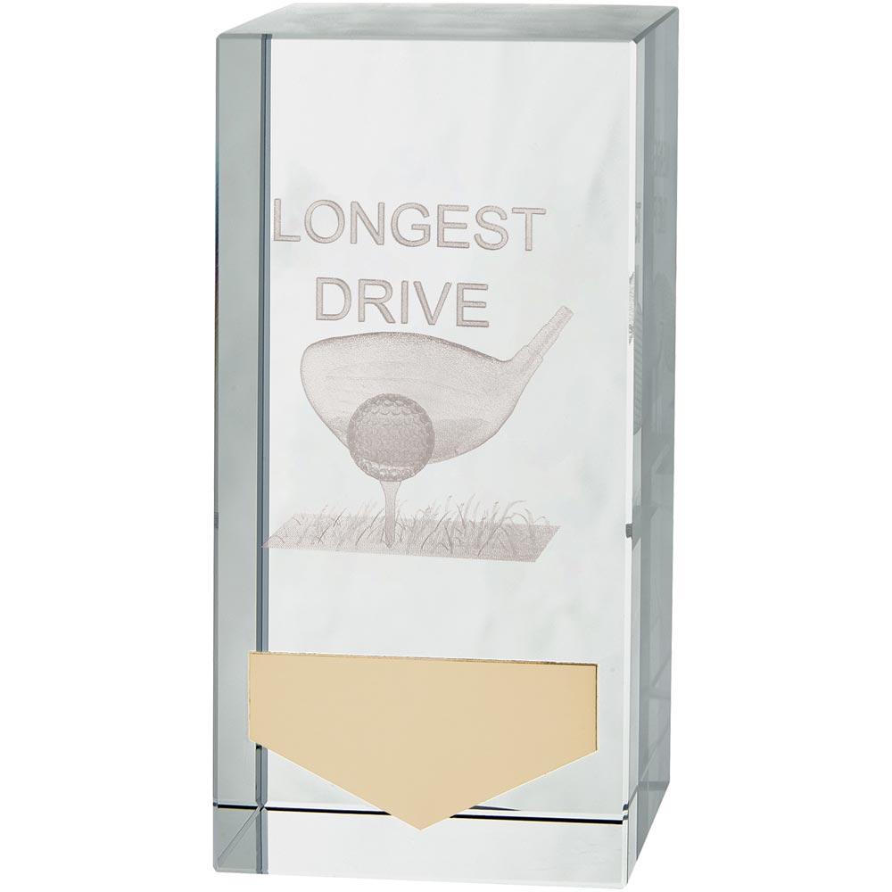 Inverness Golf Longest Drive Crystal - 100mm