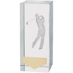 Inverness Golf Male Crystal Award - 120mm