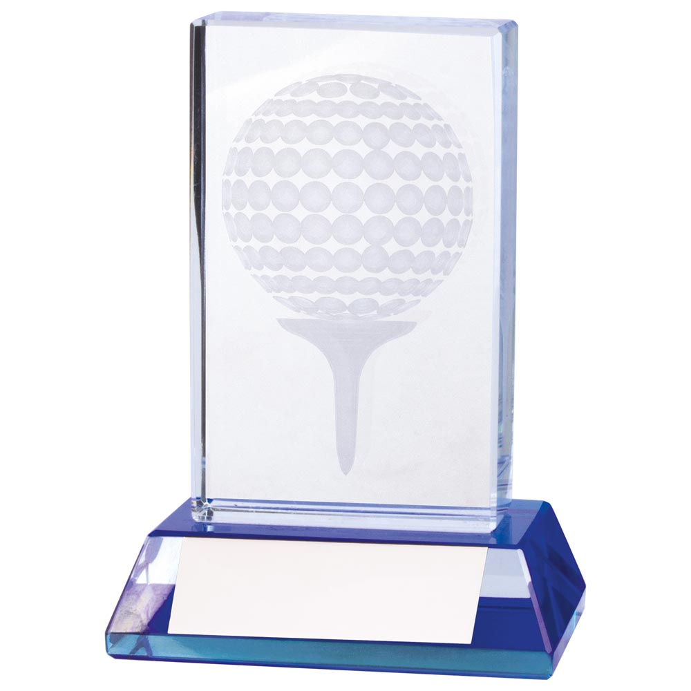 Davenport Golf Crystal Award - 100mm