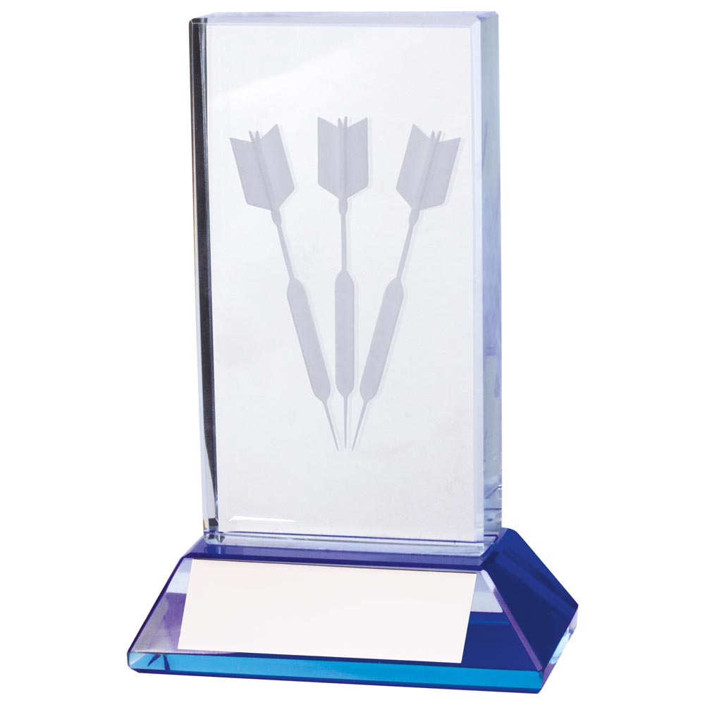 Davenport Darts Crystal Award - 110mm