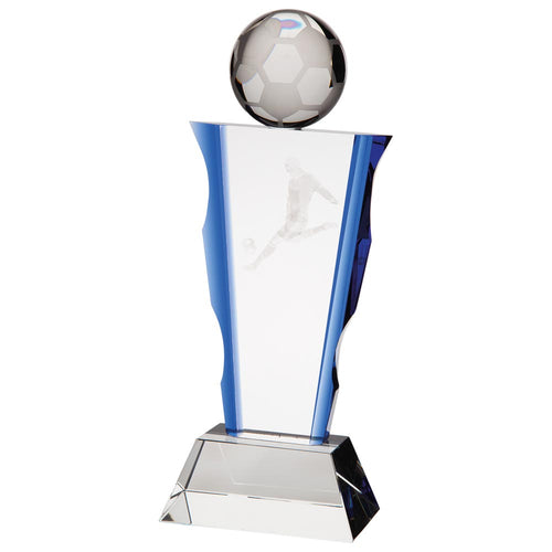 Celestial Football Crystal Award - 230mm