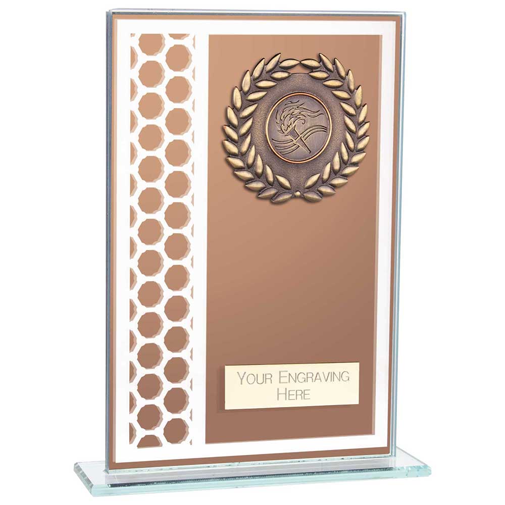 Titanium Multisport Glass Award Bronze - 180mm