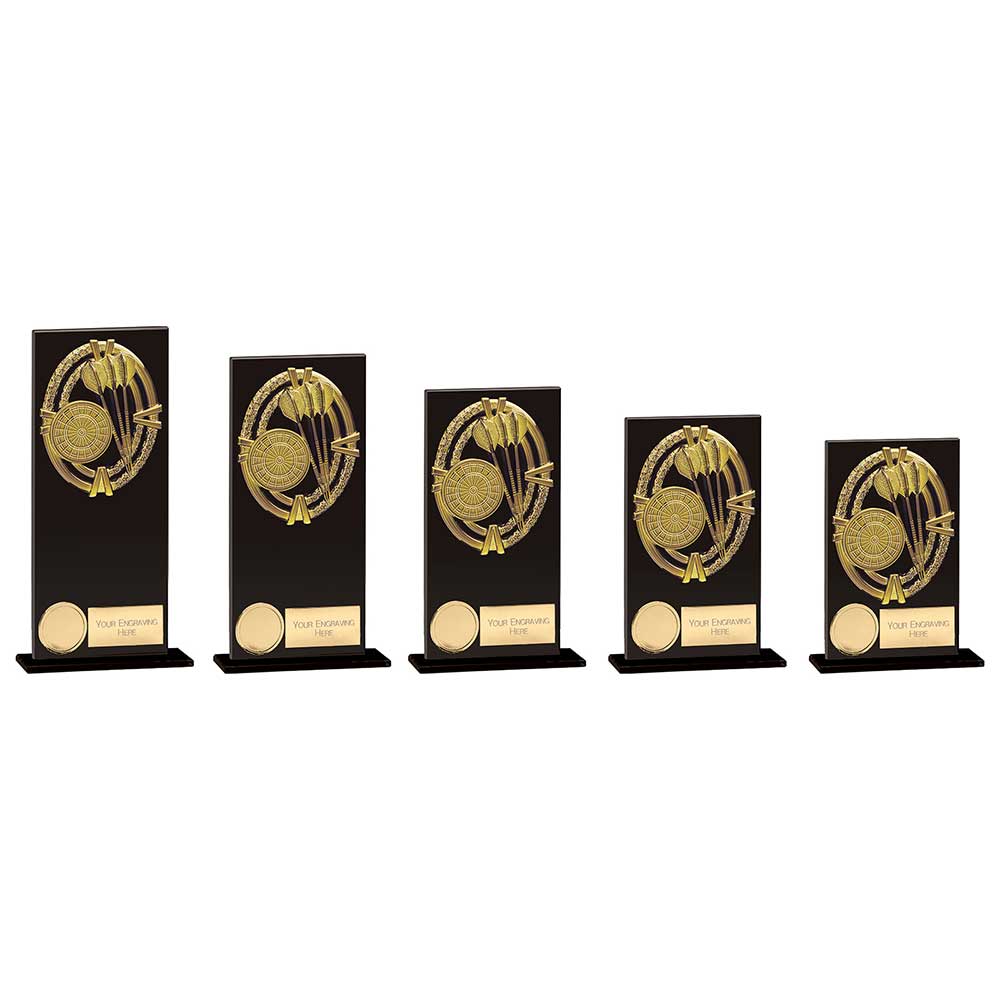 Maverick Fusion Darts Black Glass