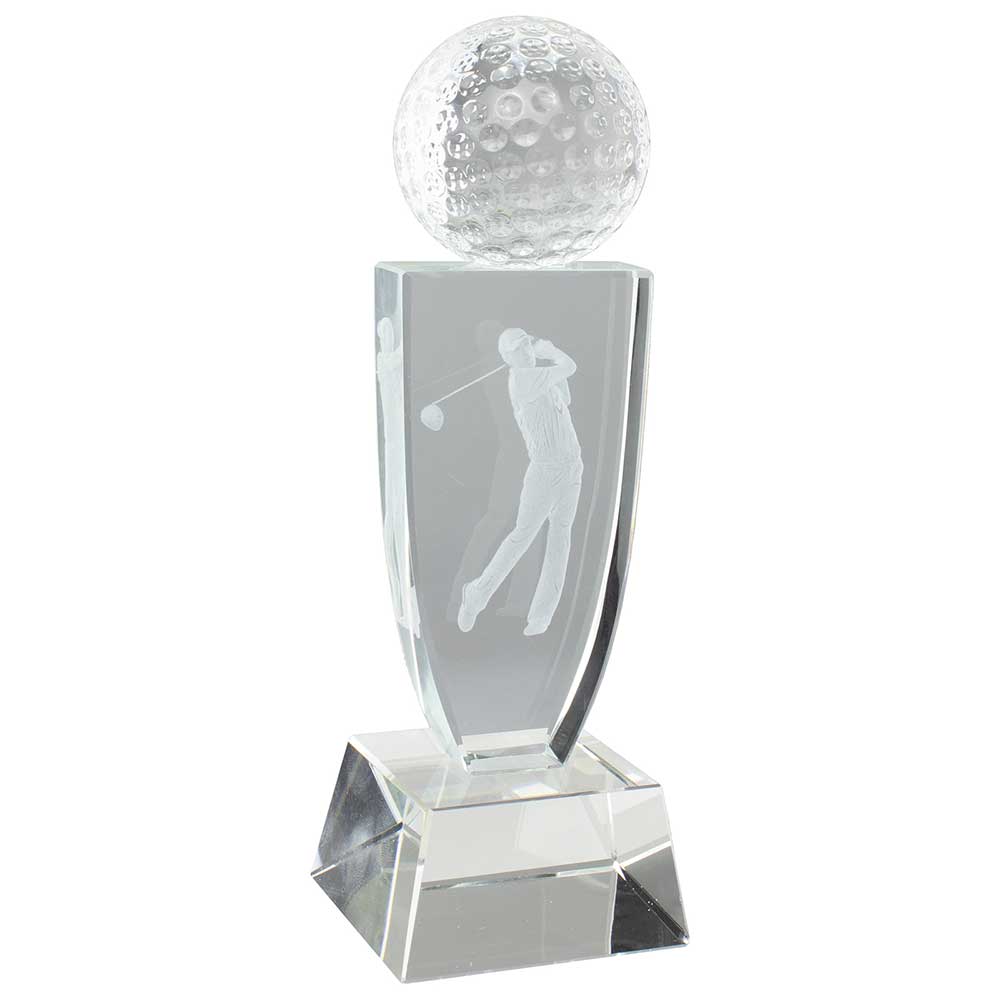 Reflex Golf Crystal Award - 180mm