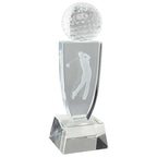 Reflex Golf Crystal Award - 180mm