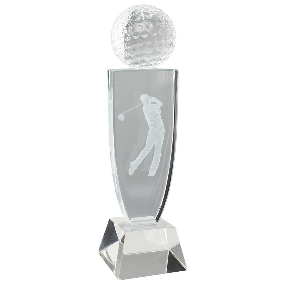 Reflex Golf Crystal Award - 240mm