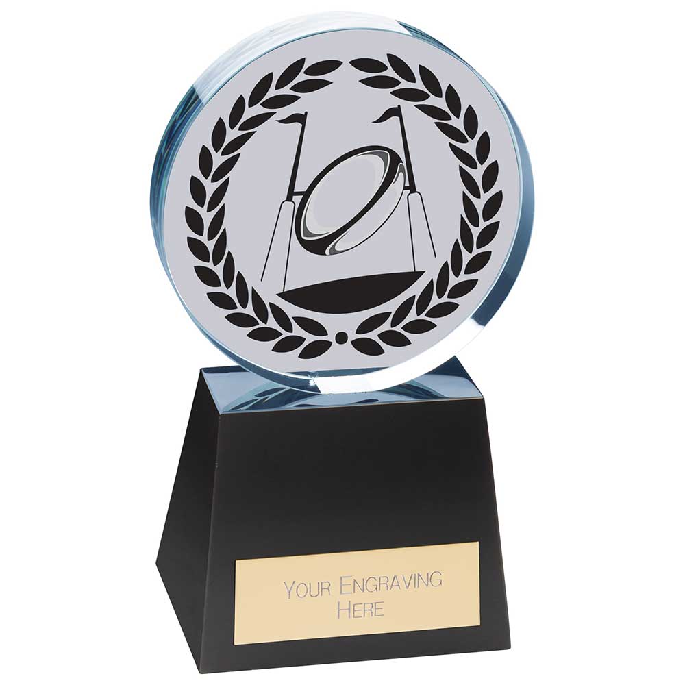 Emperor Rugby Crystal Award - 155mm