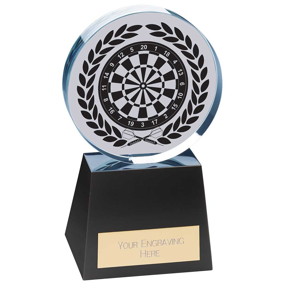 Emperor Darts Crystal Award - 155mm