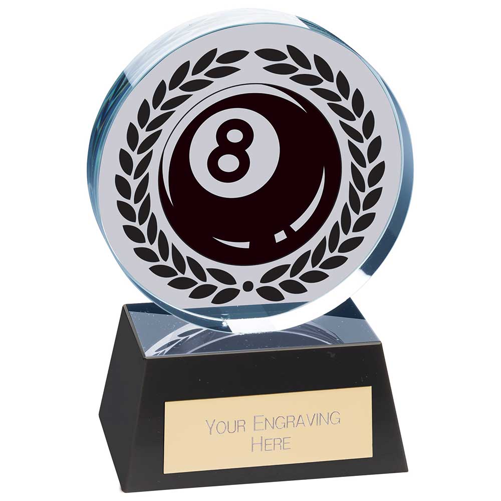 Emperor Snooker & Pool Crystal Award - 125mm