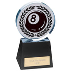 Emperor Snooker & Pool Crystal Award - 155mm