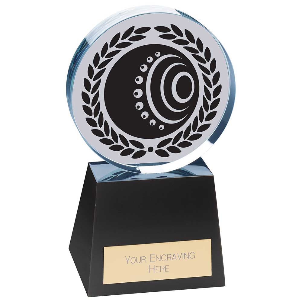 Emperor Lawn Bowls Crystal Award - 155mm