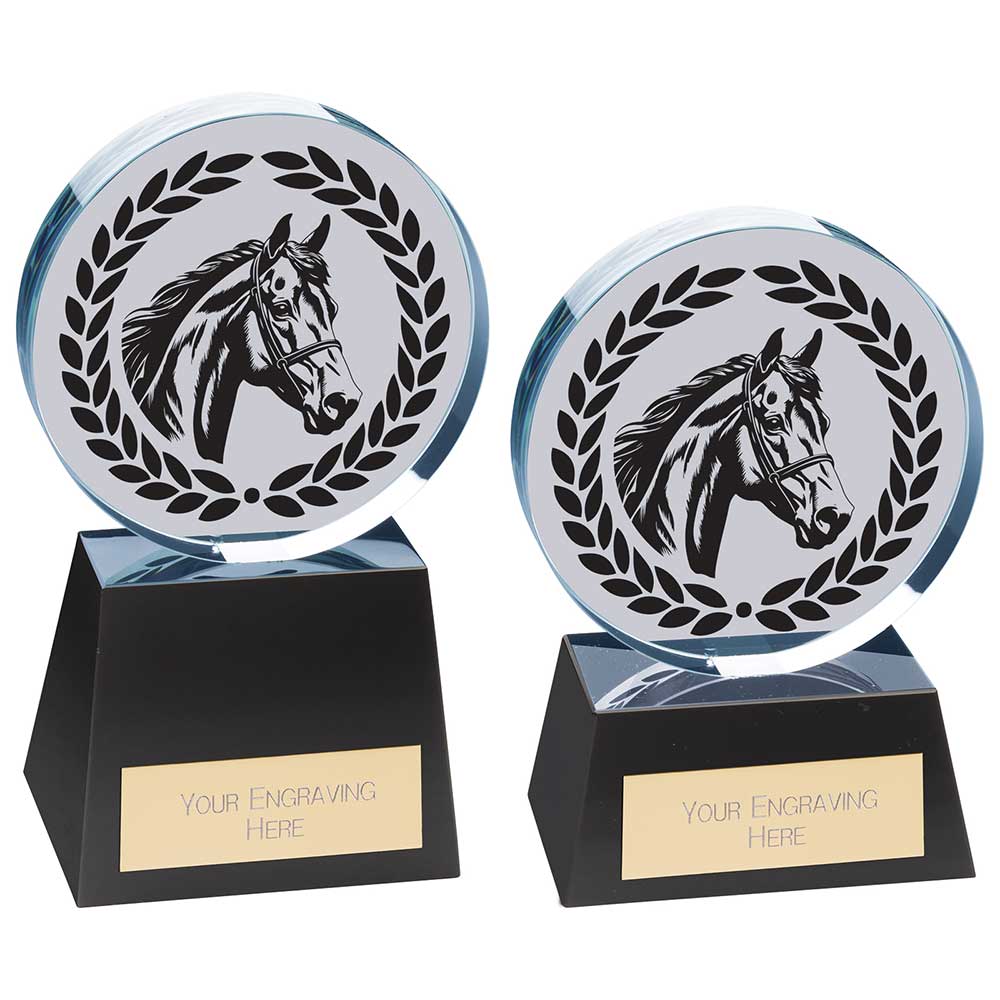 Emperor Equestrian Crystal Award