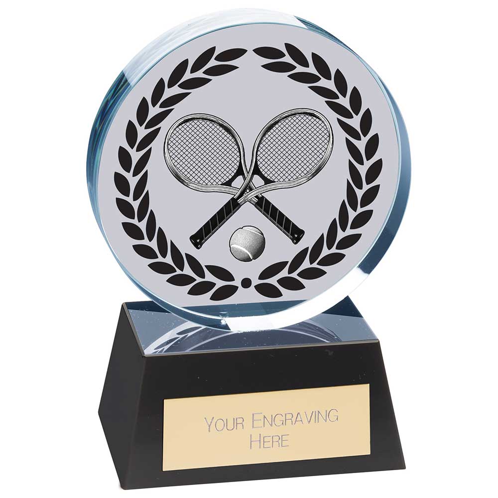 Emperor Tennis Crystal Award - 125mm