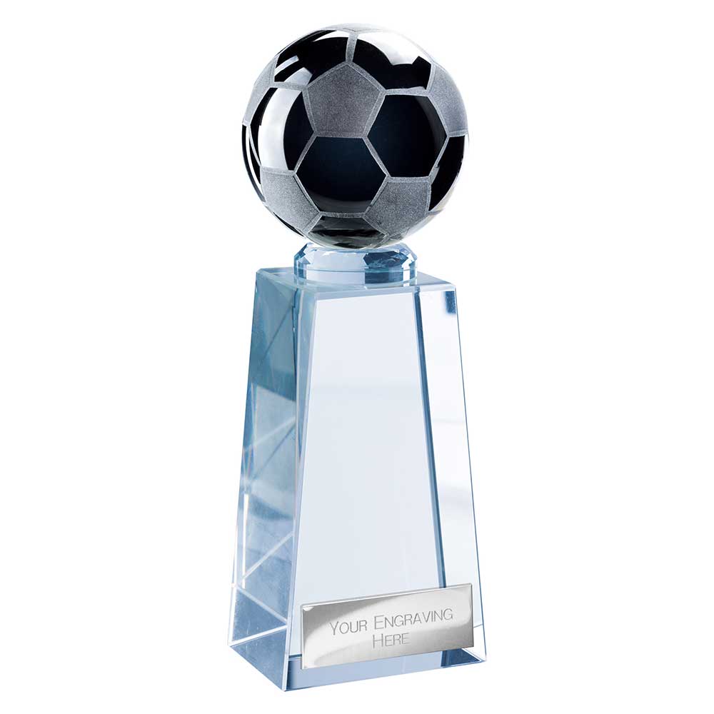 Cataclysm Football Glass Black & Clear - 165mm