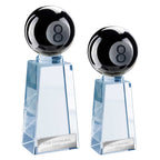 Cataclysm Pool Glass Black & Clear