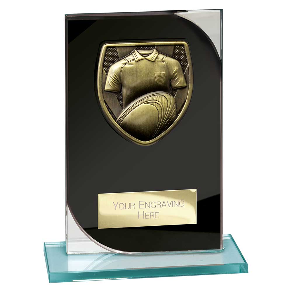 Seismic Cobra Rugby Black & Silver - 150mm