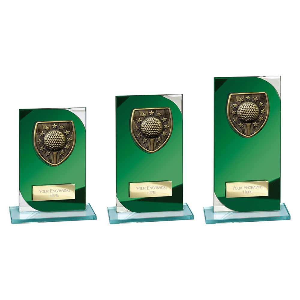 Seismic Cobra Golf Winner Green & Silver
