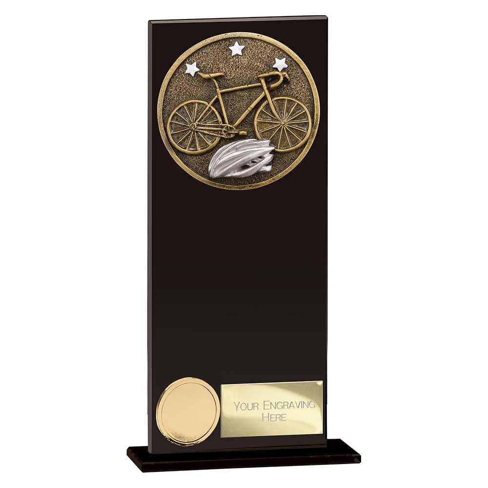 Ikon Hero Cycling Glass Award - 200mm