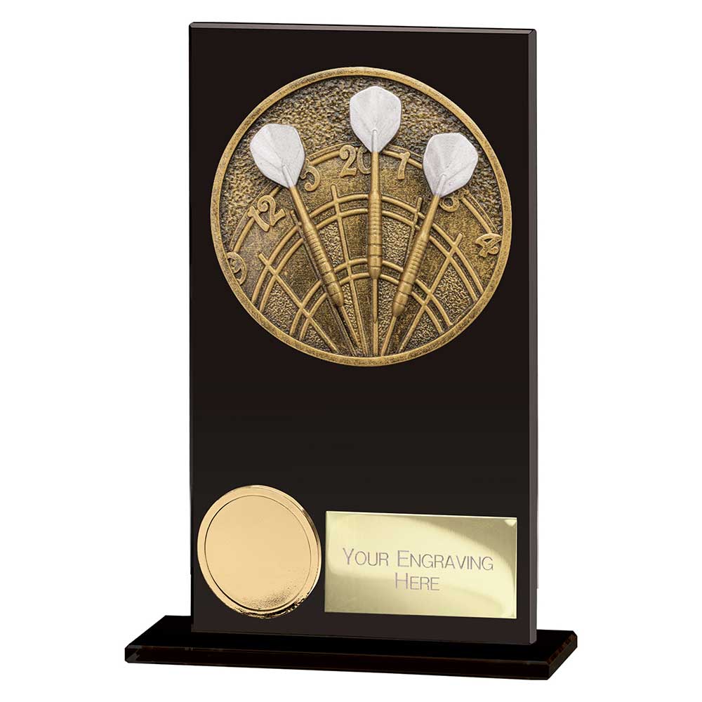 Ikon Hero Darts Glass Award - 140mm