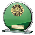 Seismic Golf Circle Plaque - 125mm