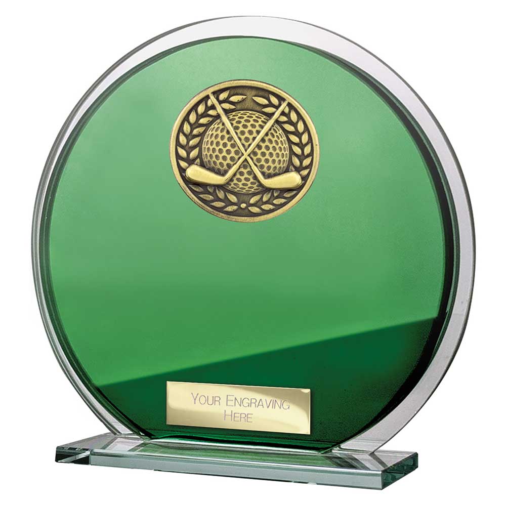 Seismic Golf Circle Plaque - 145mm