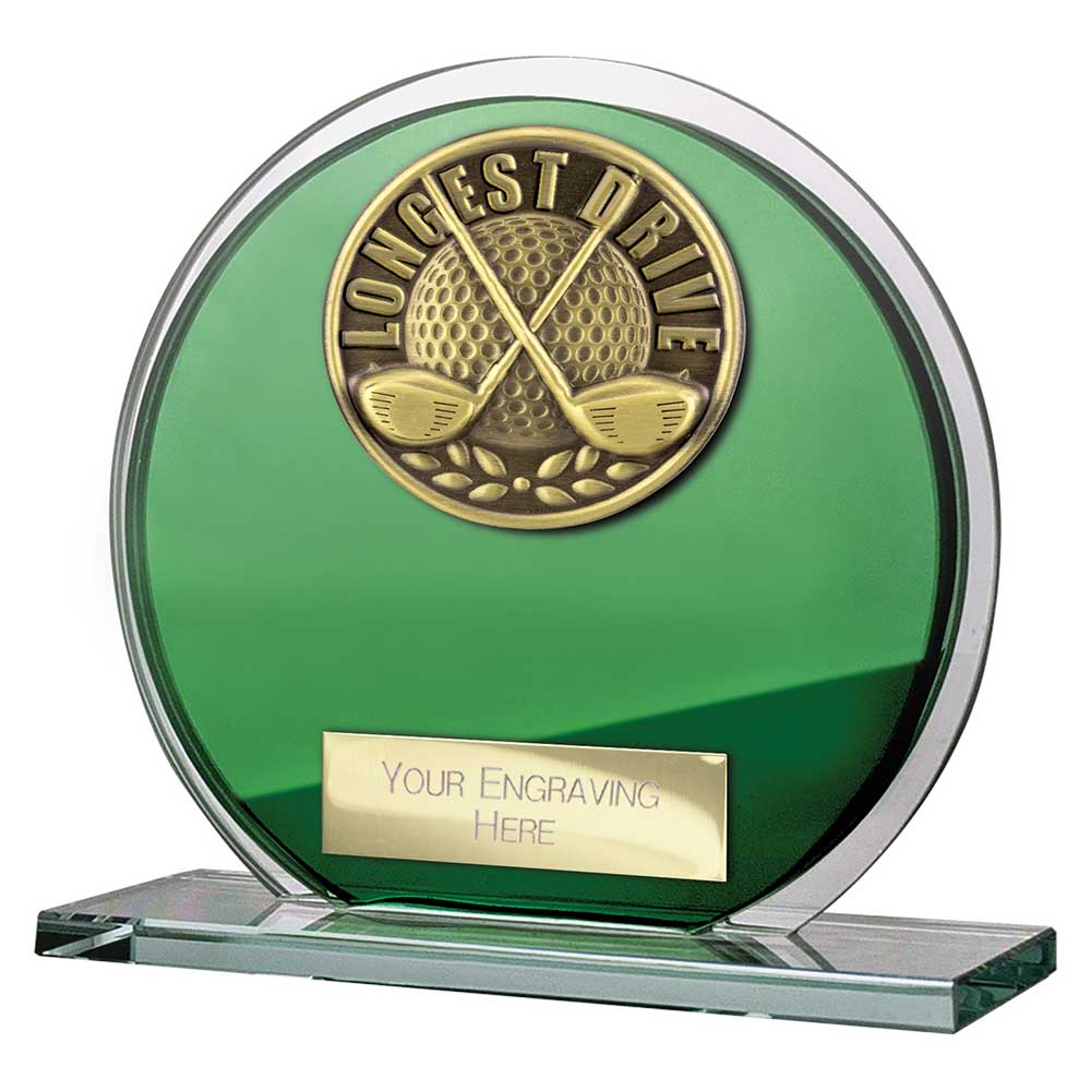 Seismic Golf Longest Drive Plaque - 105mm