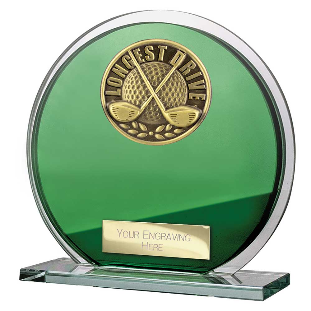 Seismic Golf Longest Drive Plaque - 125mm