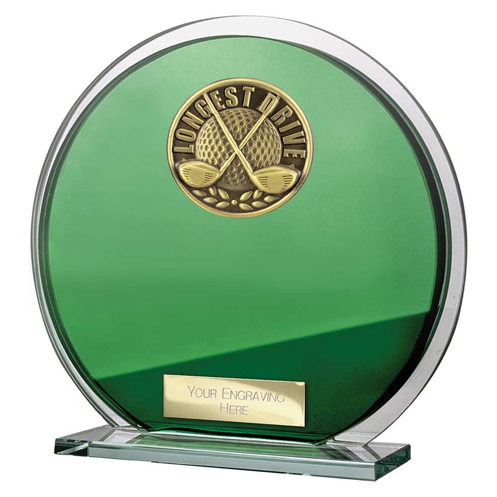 Seismic Golf Longest Drive Plaque - 145mm