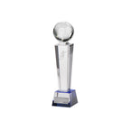 Legend Tower Crystal Football Award - 180mm