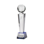 Legend Tower Crystal Football Award - 220mm
