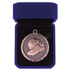 Power Boot Football Medal Box - 50mm