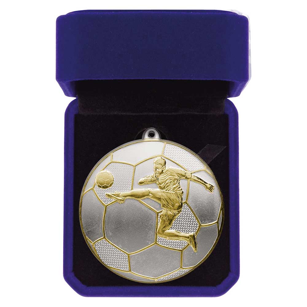 Premiership Football Medal Box - 70mm