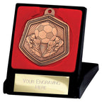 Falcon Football Medal & Box - 65mm