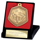 Falcon Football Medal & Box - 65mm