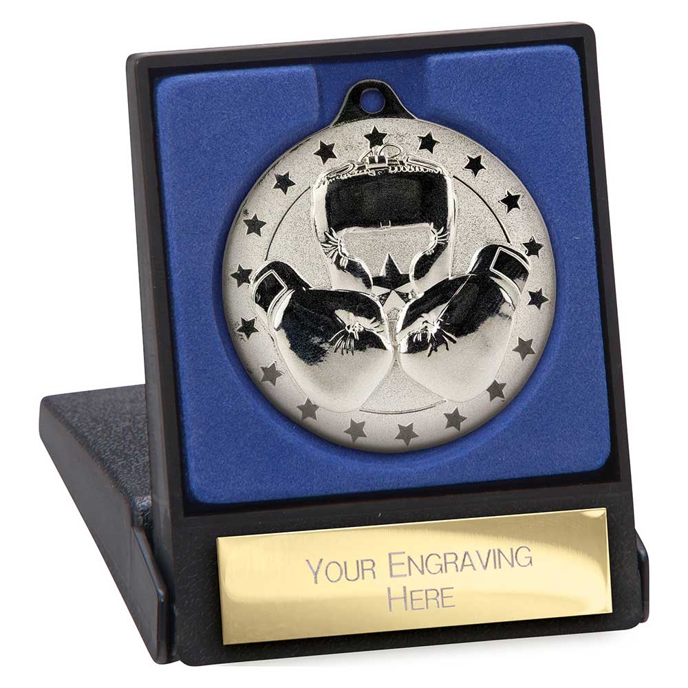Cascade Stars Boxing Medal & Box - 50mm