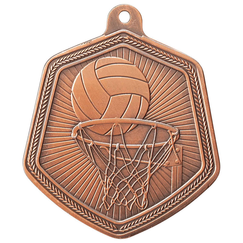 Falcon Netball Medal - 65mm