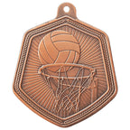 Falcon Netball Medal - 65mm