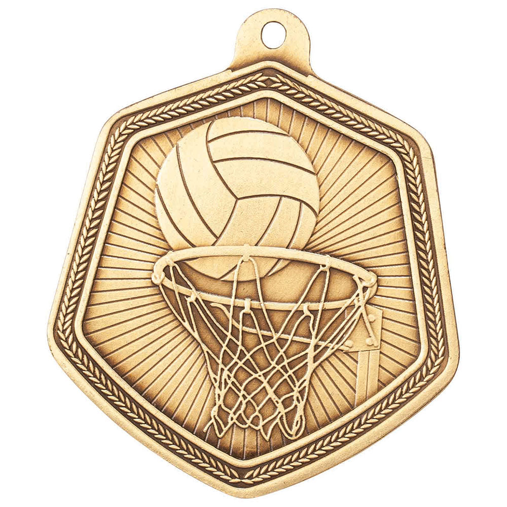 Falcon Netball Medal - 65mm