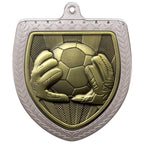 Cobra Football Goal Keeper Shield Medal - 75mm