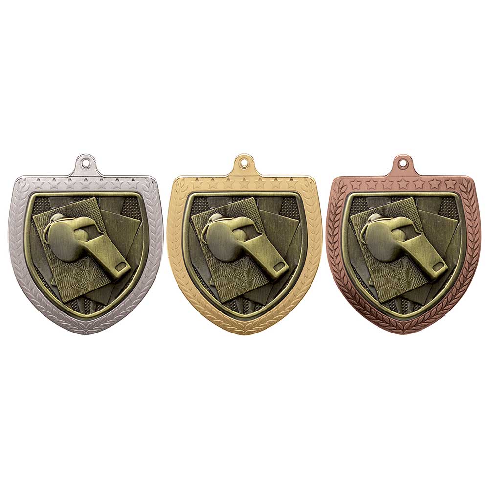 Cobra Referee whistle Shield Medal