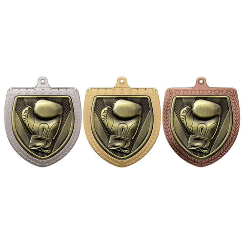 Cobra Boxing Shield Medal