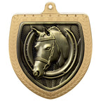 Cobra Equestrian Shield Medal - 75mm