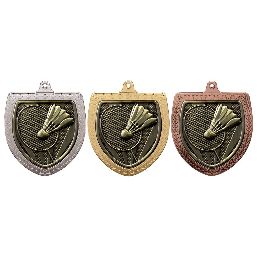 Cobra Badminton Shield Medal