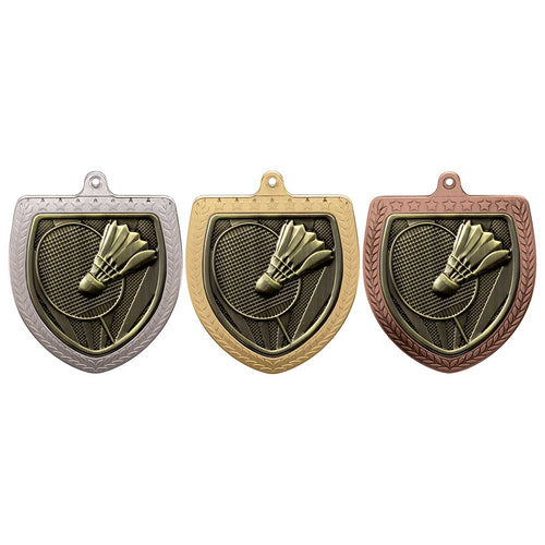 Cobra Badminton Shield Medal